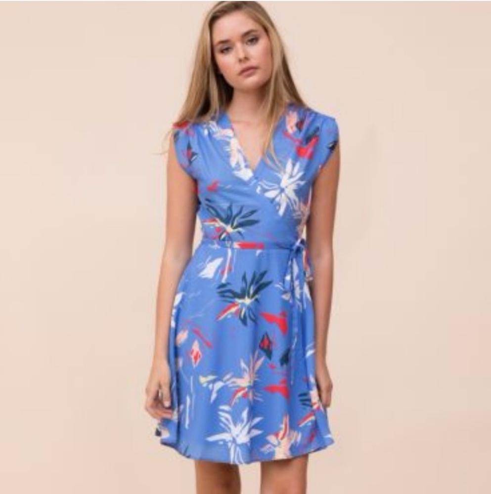 Yumi Kim Soho Mixer Wrap Dress Size XS